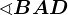 \sphericalangle BAD