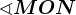 \sphericalangle MON