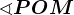 \sphericalangle POM