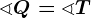 \sphericalangle Q=\sphericalangle T