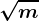 \sqrtm