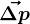 \vec\Delta p