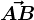\vecAB