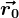 \vecr0