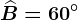 \widehatB=60^\circ
