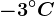 -3^\circC