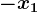 -x1