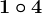 1\circ 4
