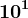 10^1