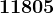 11805