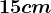 15 cm