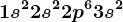 1s^22s^22p^63s^2