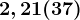 2,21(37)