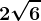 2\sqrt6