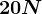 20 N