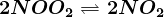 2NO+O2<--> 2NO2