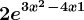2e^3x^2-4x+1