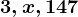 3,x,147