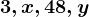 3,x,48,y