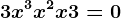 3x^3+x^2+x+3=0