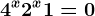 4^x+2^x+1=0