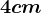 4 cm