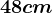 48 cm