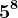 5^8
