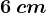 6\: cm