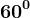 60^0