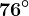 76^\circ