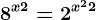 8^x+2=2^x^2+2