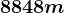 8848m