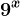 9^x