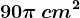90\pi \, cm^2