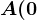 A(0; 4)