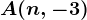 A(n,-3)
