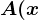 A(x;y)