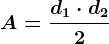 A=\fracd1\cdot d22