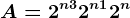 A=2^n+3+2^n+1+2^n