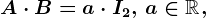 A\cdot B=a\cdot I2,\, a\in \mathbbR+,