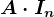 A\cdot In