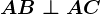 AB\perp AC