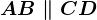 AB \parallel CD