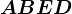 ABED