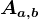 Aa,b