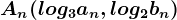 An(log3an, log2bn)