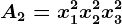A2=x1^2+x2^2+x3^2