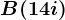 B(1+4i)