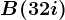 B(3+2i)